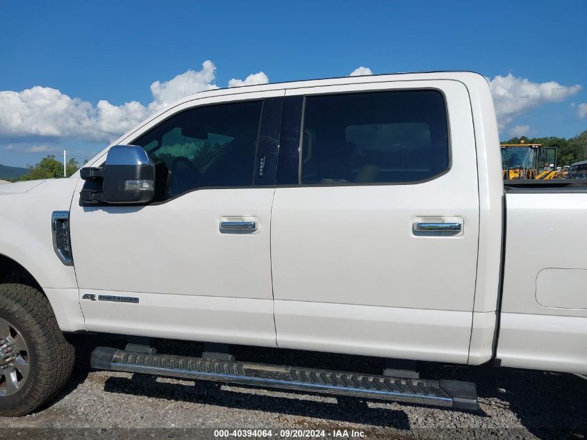 2017 Ford F-250 Lariat VIN: 1FT7W2BT3HEC84075 Lot: 40394064