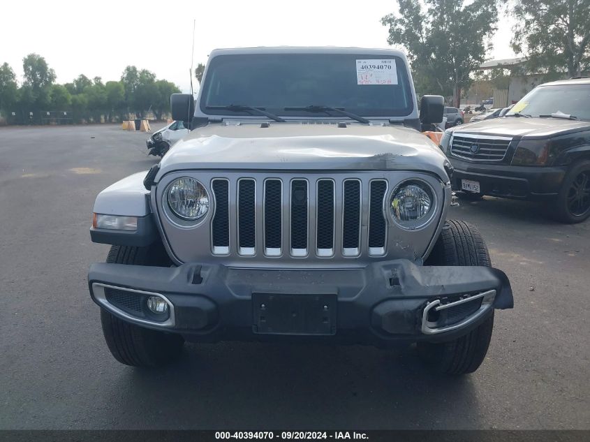 2019 Jeep Wrangler Unlimited Sahara 4X4 VIN: 1C4HJXEN4KW592046 Lot: 40394070