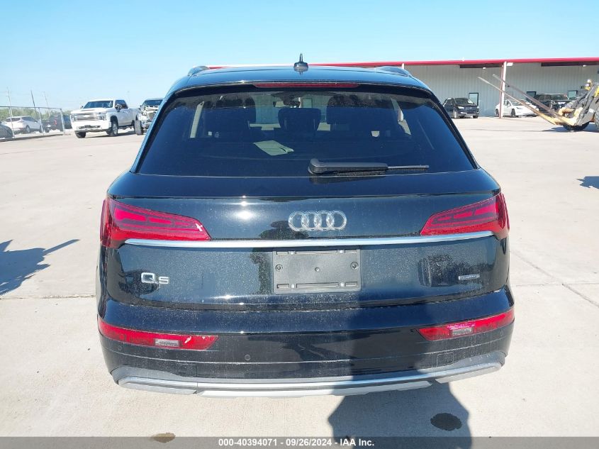 2021 Audi Q5 Premium VIN: WA1AAAFY6M2086486 Lot: 40394071