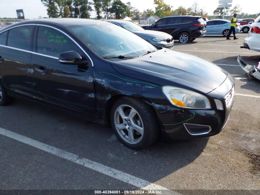 2012 Volvo S60 T5 VIN: YV1622FS7C2088122 Lot: 40394081