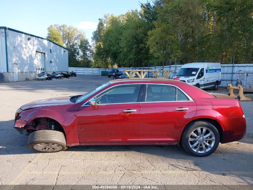 2019 Chrysler 300 Limited Awd VIN: 2C3CCAKG7KH534345 Lot: 40394086