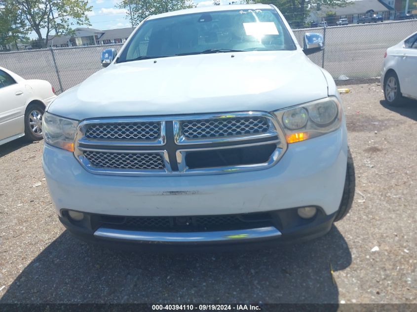 2013 Dodge Durango Citadel VIN: 1C4SDHET5DC579988 Lot: 40394110