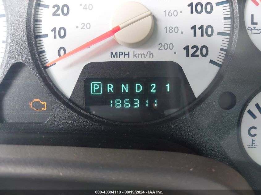 2007 Dodge Ram 1500 Slt VIN: 1D7HA18P07S187574 Lot: 40394113