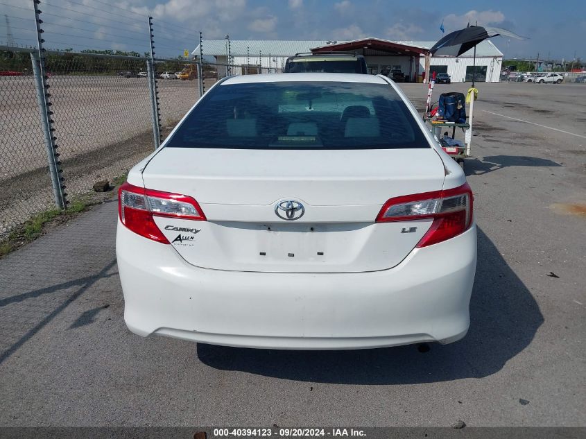 2012 Toyota Camry Le VIN: 4T4BF1FK6CR214964 Lot: 40394123