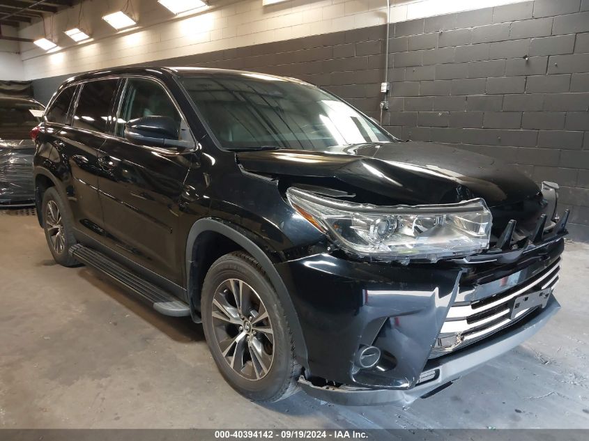 2019 TOYOTA HIGHLANDER LE - 5TDBZRFH5KS952492