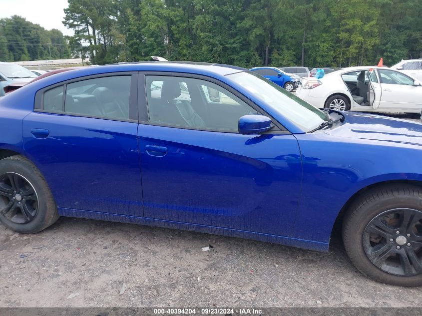 2019 Dodge Charger Sxt Rwd VIN: 2C3CDXBG0KH695569 Lot: 40394204