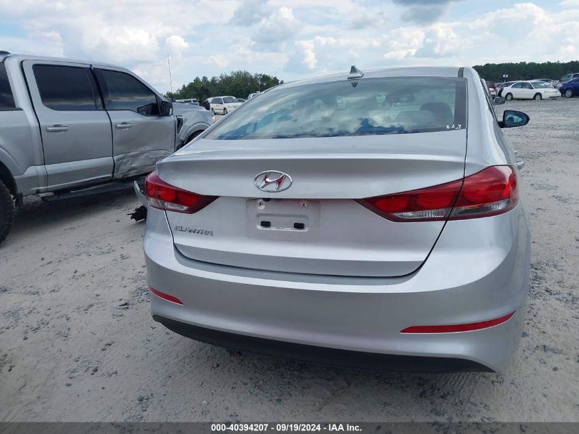 2018 Hyundai Elantra Value Edition VIN: 5NPD84LF6JH351386 Lot: 40394207