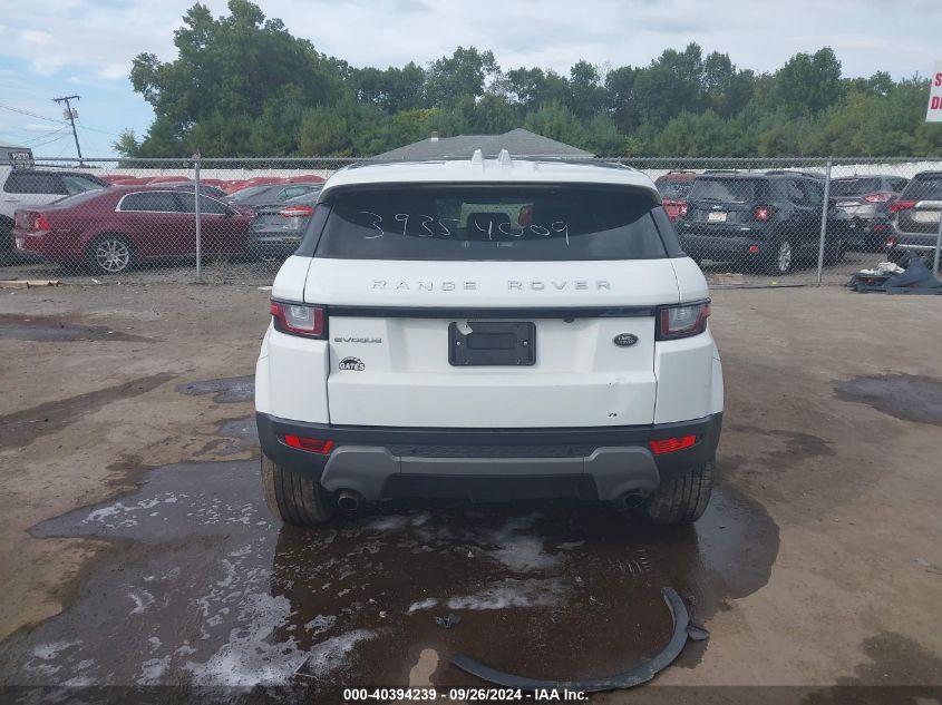 2016 Land Rover Range Rover Evoque Se/Se Premium VIN: SALVP2BG9GH155089 Lot: 40394239