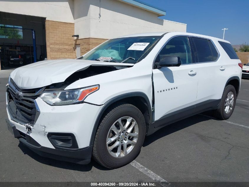 1GNERFKW1KJ242378 2019 CHEVROLET TRAVERSE - Image 2