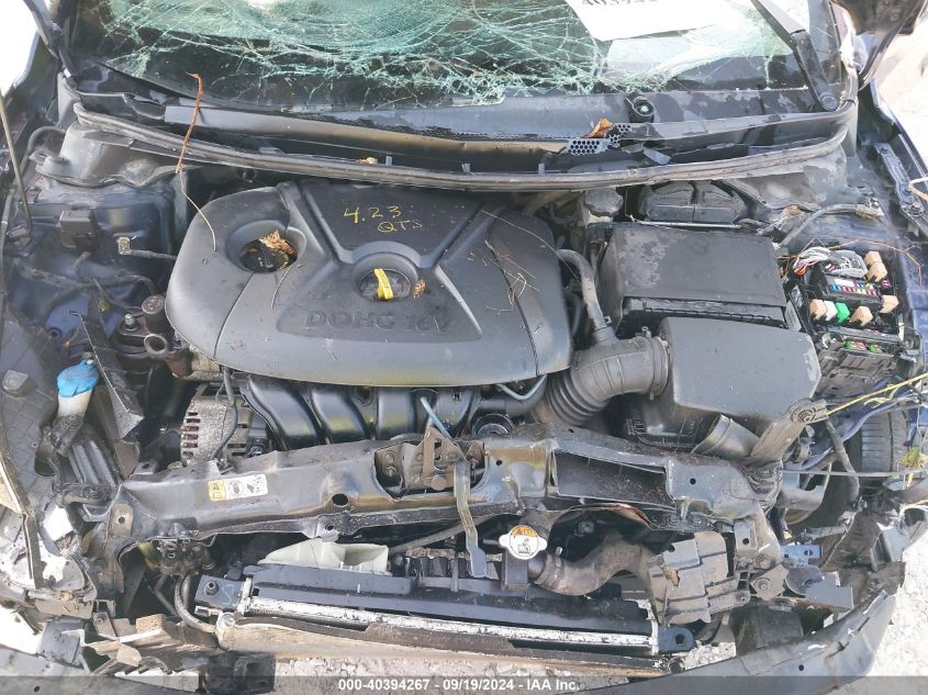 5NPDH4AE6DH374035 2013 Hyundai Elantra Gls