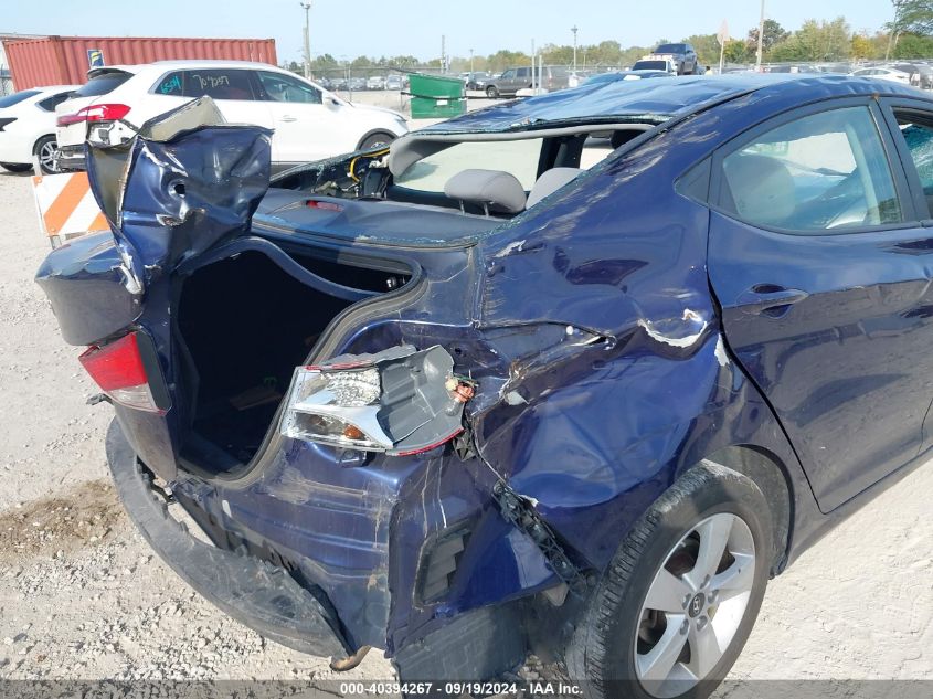 5NPDH4AE6DH374035 2013 Hyundai Elantra Gls