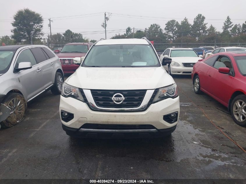 2018 Nissan Pathfinder Sv VIN: 5N1DR2MM5JC619463 Lot: 40394274