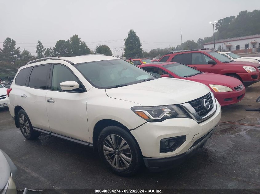 2018 Nissan Pathfinder Sv VIN: 5N1DR2MM5JC619463 Lot: 40394274