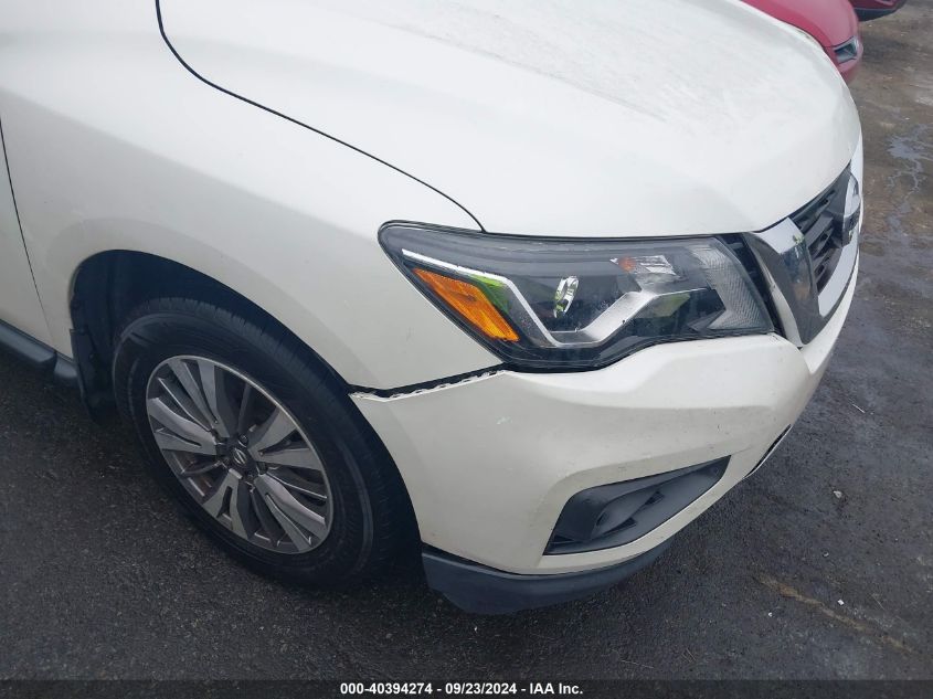 2018 Nissan Pathfinder Sv VIN: 5N1DR2MM5JC619463 Lot: 40394274