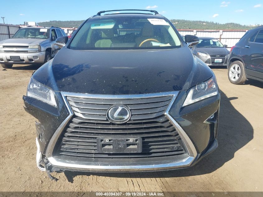 2016 Lexus Rx 350 VIN: 2T2BZMCA5GC037454 Lot: 40394307