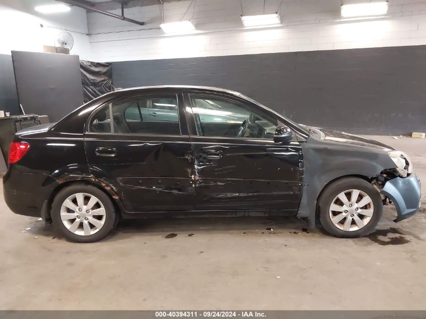 2011 Kia Rio Lx VIN: KNADH4A32B6914676 Lot: 40394311