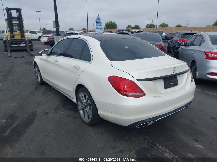 2018 Mercedes-Benz C 300 VIN: 55SWF4JB6JU262316 Lot: 40394316