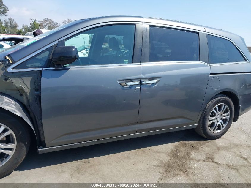 2012 Honda Odyssey Ex-L VIN: 5FNRL5H62CB128623 Lot: 40394333