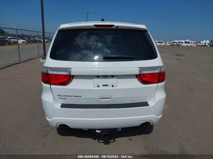 2013 Dodge Durango Sxt VIN: 1C4RDJAG7DC695773 Lot: 40394348