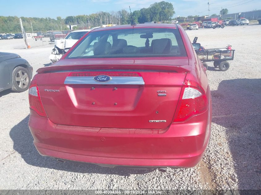 2011 Ford Fusion Sel VIN: 3FAHP0CG8BR157307 Lot: 40394365