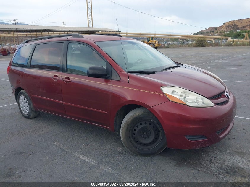 2007 TOYOTA SIENNA VIN: 5TDZK23C07S083620