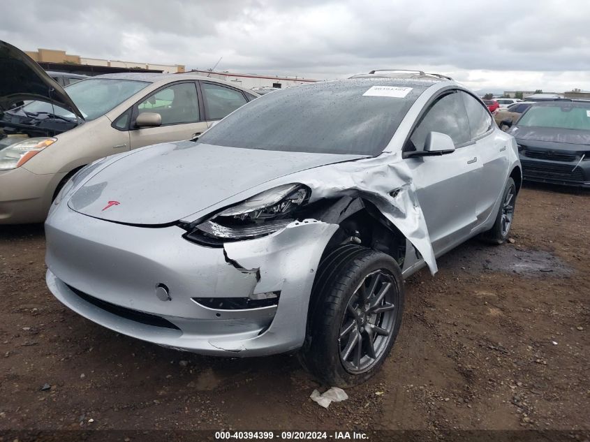 2018 Tesla Model 3 Long Range/Performance VIN: 5YJ3E1EB8JF122204 Lot: 40394399