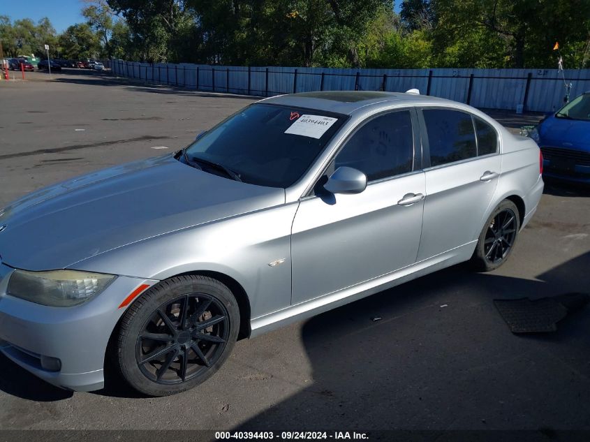 2011 BMW 335 I VIN: WBAPM5G50BNM68735 Lot: 40394403