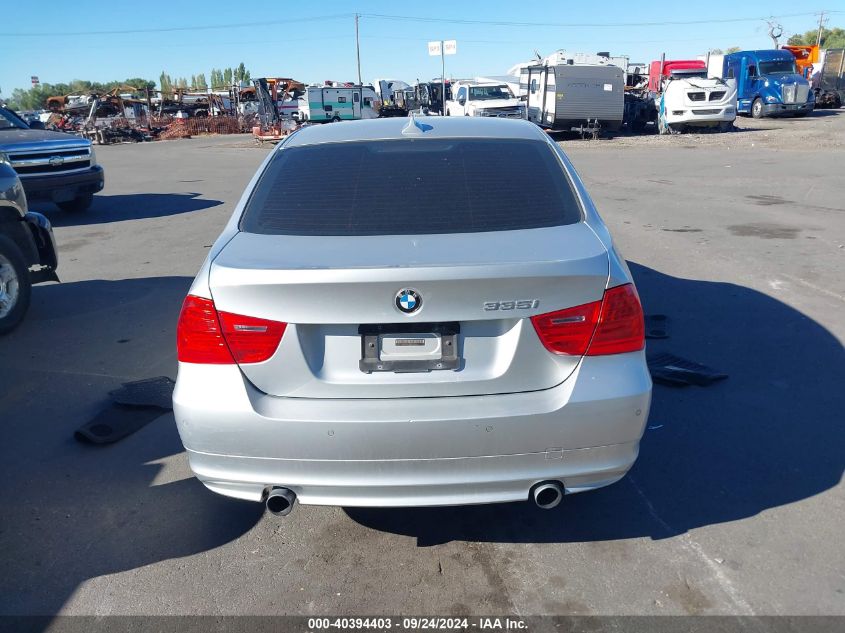 2011 BMW 335 I VIN: WBAPM5G50BNM68735 Lot: 40394403