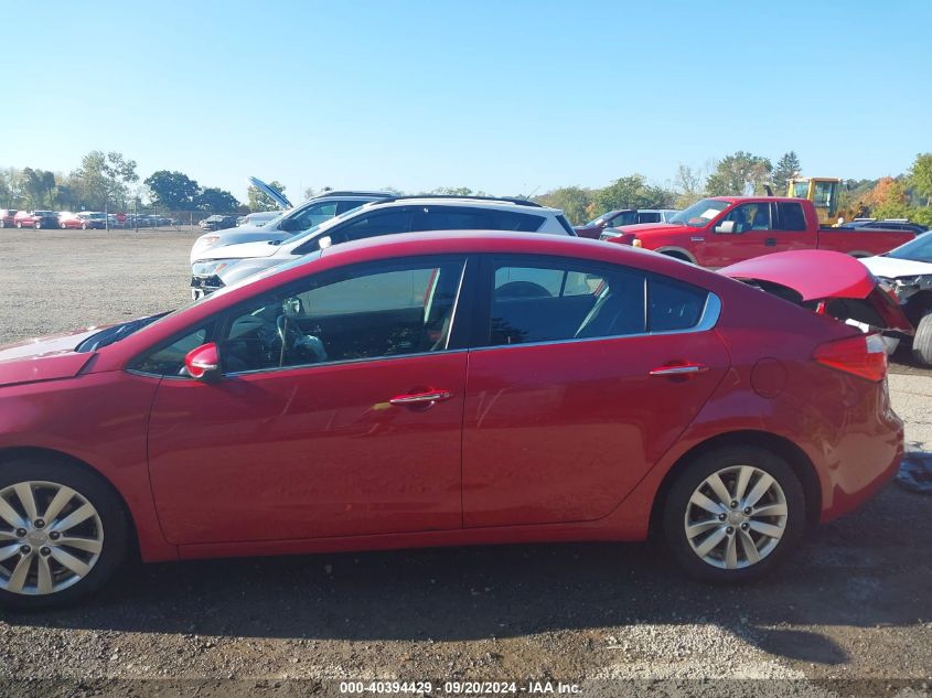 2015 Kia Forte Ex VIN: KNAFX4A82F5373969 Lot: 40394429