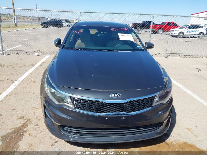 2016 Kia Optima Lx VIN: KNAGT4L32G5083721 Lot: 40394439