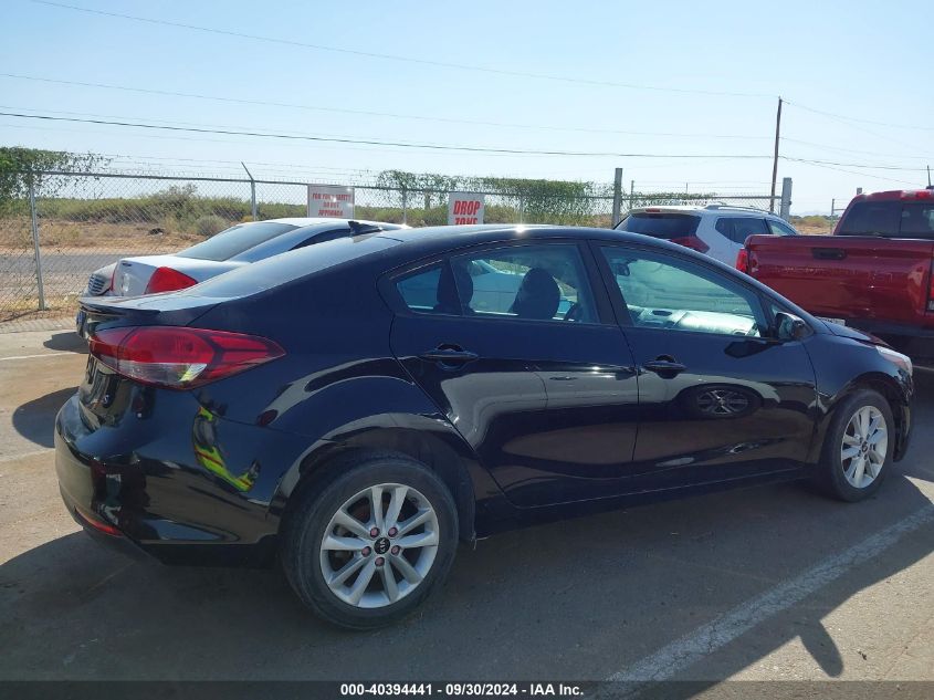 2017 Kia Forte S VIN: 3KPFL4A7XHE143478 Lot: 40394441