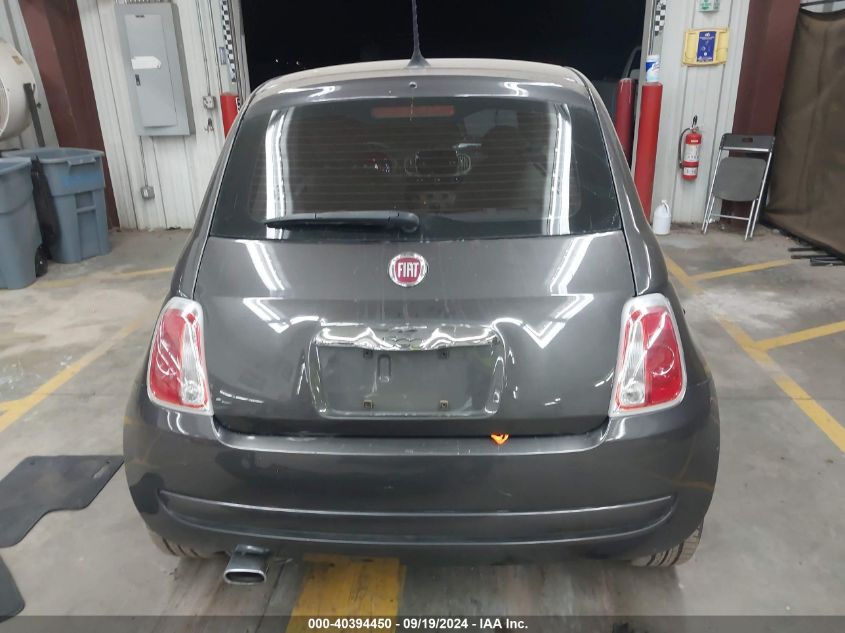 2016 Fiat 500 Easy VIN: 3C3CFFKR7GT136315 Lot: 40394450