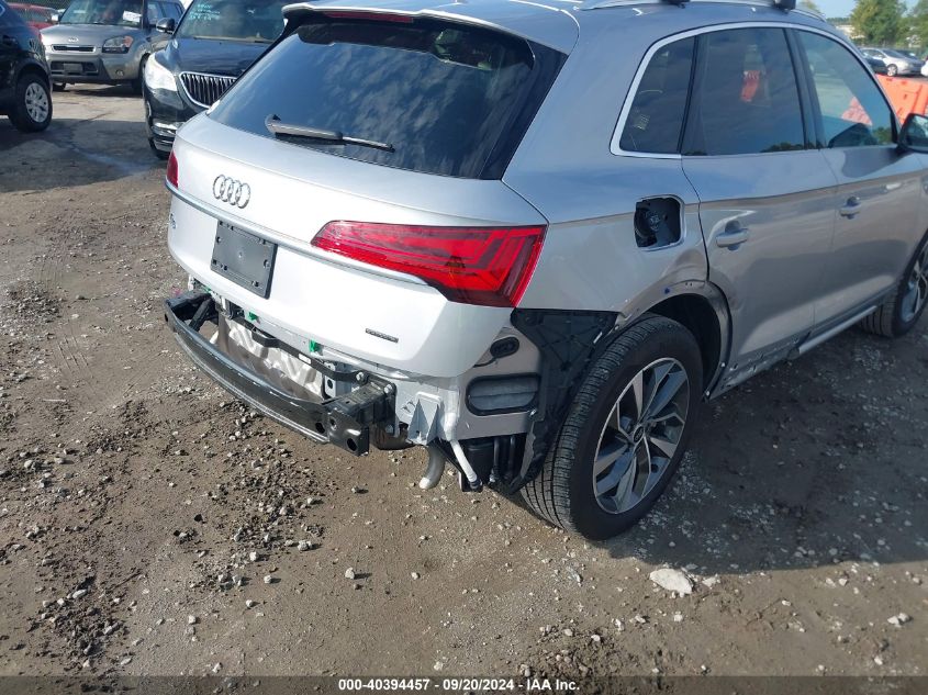 2022 Audi Q5 Premium Plus 45 Tfsi S Line Quattro S Tronic VIN: WA1EAAFY2N2083863 Lot: 40394457