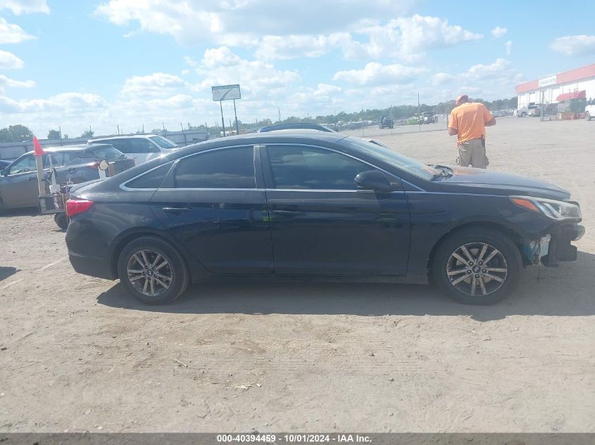 5NPE24AF5HH527850 2017 Hyundai Sonata