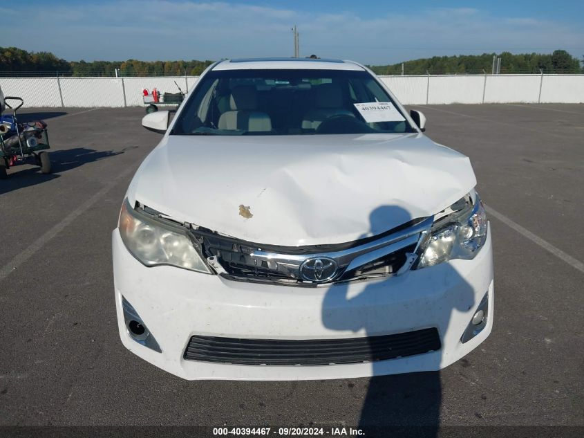 2012 Toyota Camry Xle VIN: 4T4BF1FK3CR213643 Lot: 40394467