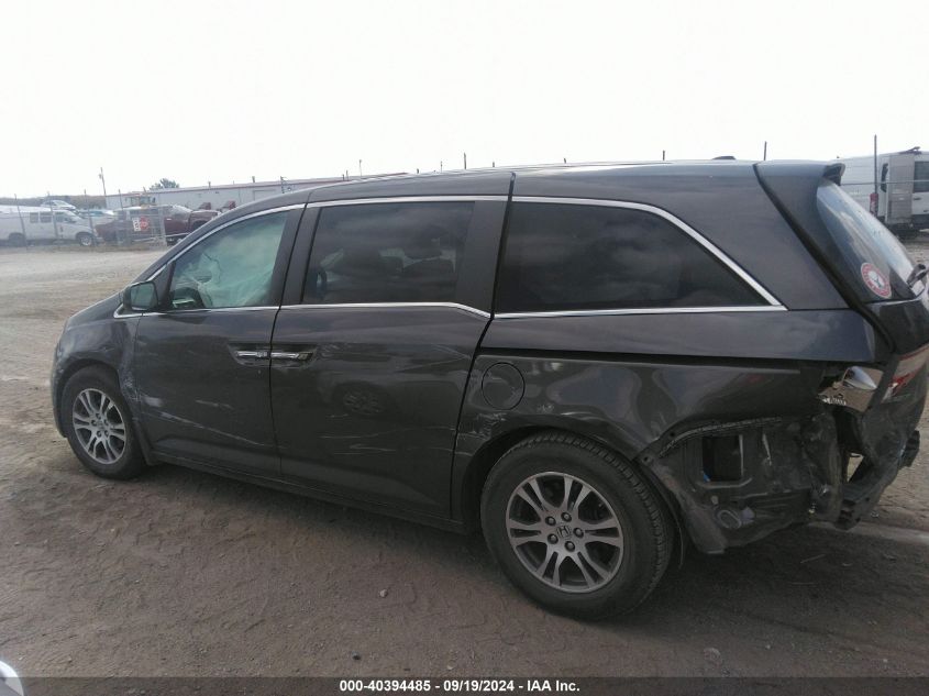 2012 Honda Odyssey Ex-L VIN: 5FNRL5H64CB145455 Lot: 40394485