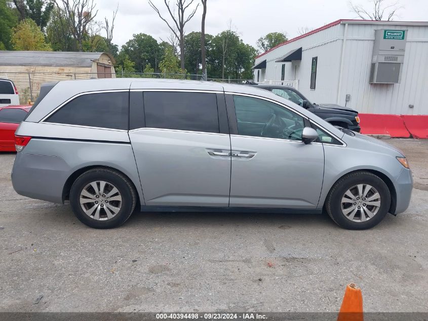 5FNRL5H32GB109128 2016 Honda Odyssey Se