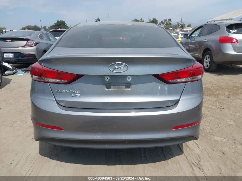 2018 Hyundai Elantra Se VIN: KMHD74LF2JU478298 Lot: 40394503