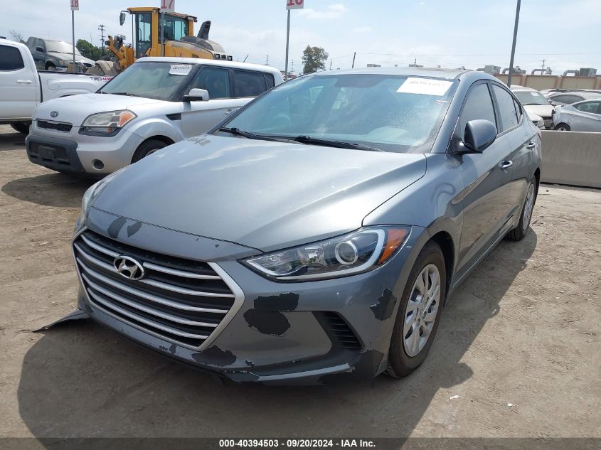 2018 Hyundai Elantra Se VIN: KMHD74LF2JU478298 Lot: 40394503