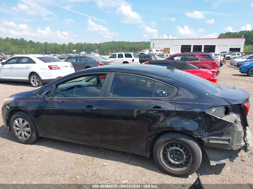 2017 Kia Forte Lx VIN: 3KPFK4A75HE016222 Lot: 40394520