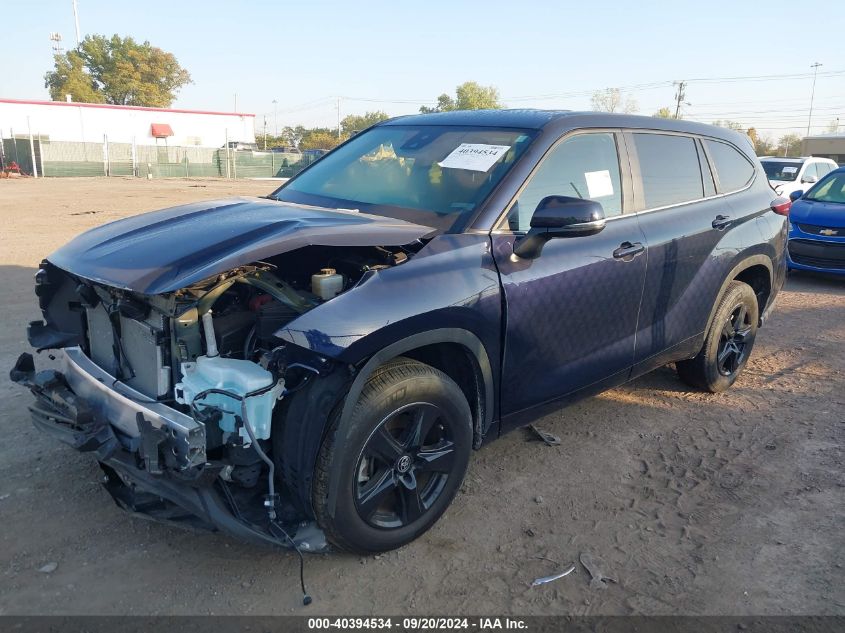 5TDKDRAH6PS037048 2023 TOYOTA HIGHLANDER - Image 2