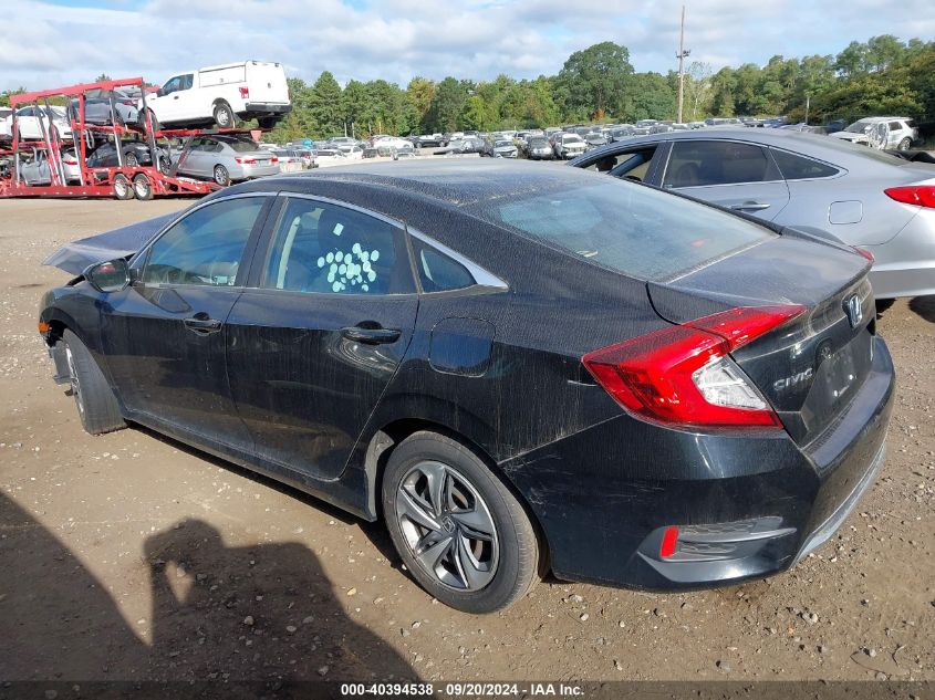 2019 Honda Civic Lx VIN: 2HGFC2F65KH549993 Lot: 40394538