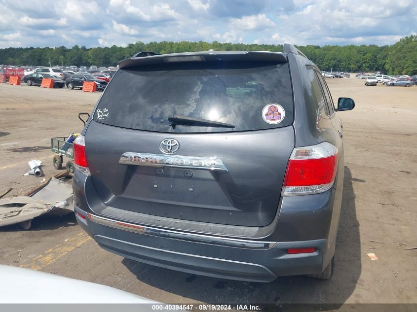 2011 Toyota Highlander Se VIN: 5TDZA3EH9BS016332 Lot: 40394547