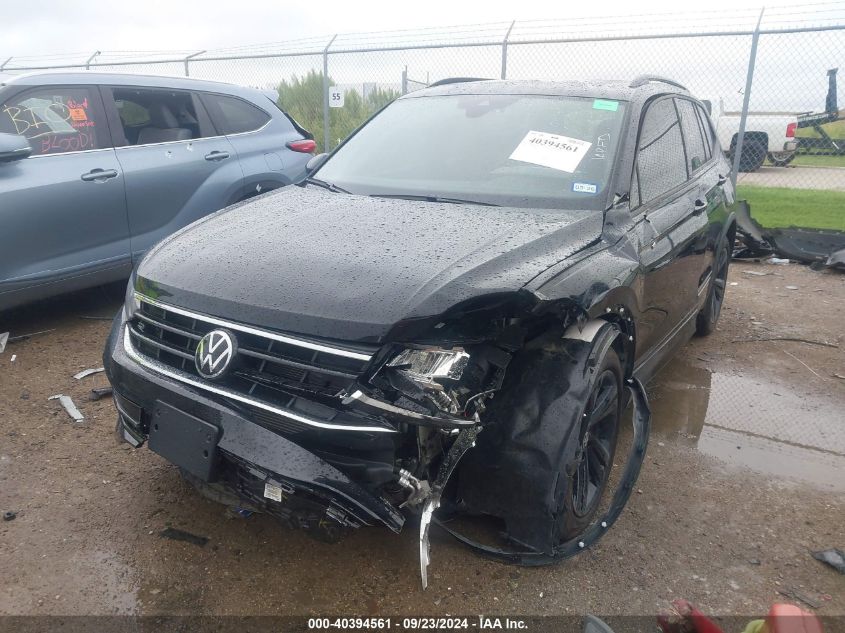 2024 Volkswagen Tiguan 2.0T Se R-Line Black VIN: 3VVCB7AX0RM080584 Lot: 40394561