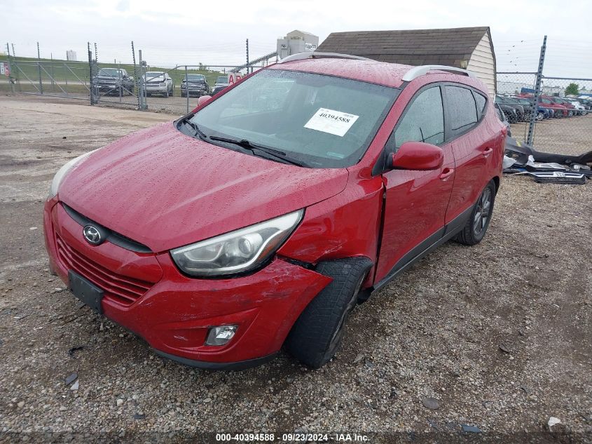 VIN KM8JU3AG6FU104866 2015 Hyundai Tucson, SE no.2