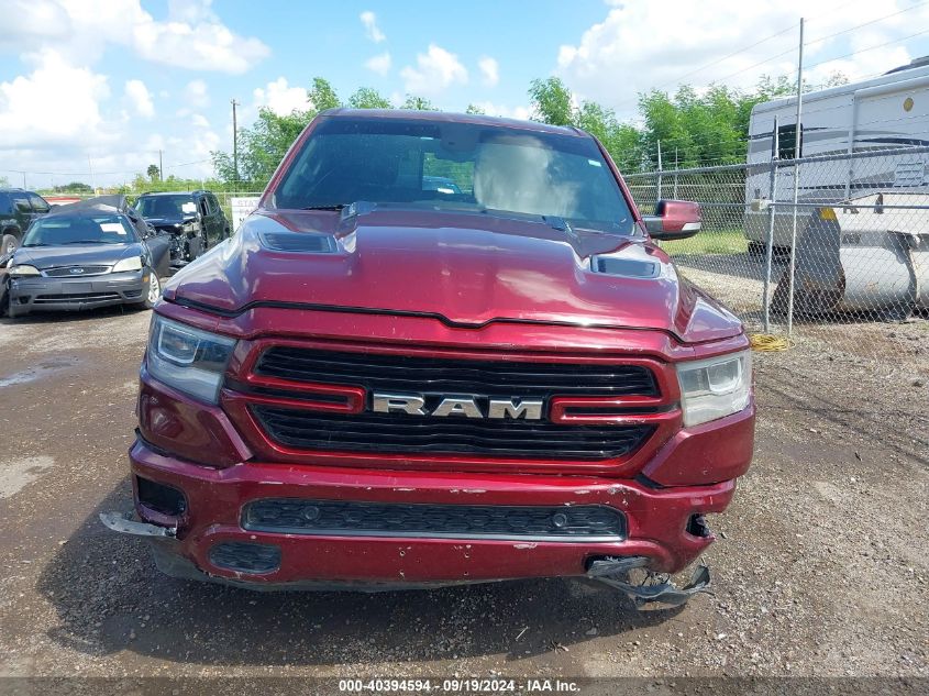 1C6RREJT3KN628814 2019 Ram 1500 Laramie 4X2 5'7 Box