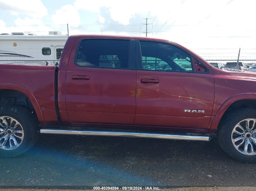 1C6RREJT3KN628814 2019 Ram 1500 Laramie 4X2 5'7 Box