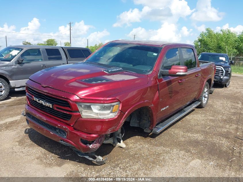 1C6RREJT3KN628814 2019 Ram 1500 Laramie 4X2 5'7 Box