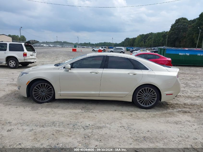 2014 Lincoln Mkz VIN: 3LN6L2G94ER824376 Lot: 40394600