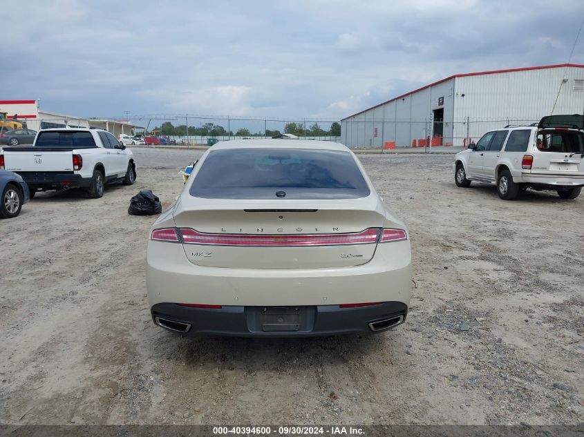 2014 Lincoln Mkz VIN: 3LN6L2G94ER824376 Lot: 40394600